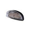 SHIN YO LED taillight con vetro trasparente,  HONDA CB 600 Hornet 98-02,  nero
