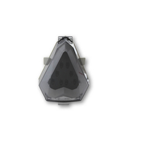 Shin YO LED taillight per YAMAHA R6,  nero