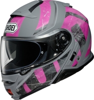 Shoei Neotec 2 Jaunt Casco,  grigio-rosa,  dimensione L