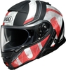 Shoei Neotec 2 Jaunt Casco,  nero-bianco-rosso,  dimensione XL