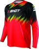 Shot Devo Versus Maglia da motocross per bambini,  nero-rosso,  dimensione 12 - 14 13 - 14 12/14 12 anni 13 anni