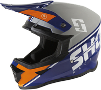 Shot Furious Spirit Casco Motocross,  grigio-blu,  dimensione M
