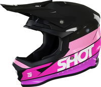 Shot Furious Story Casco motocross,  nero-rosa,  dimensione 2XL per uomo