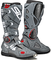 Sidi Crossfire 2 Stivali Motocross,  grigio-rosso,  dimensione 45