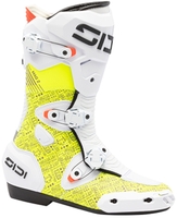 Sidi Mag-2 Air Stivali da moto,  bianco-giallo,  dimensione 43 per uomo