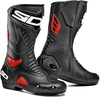 Sidi Performer Stivali da moto,  nero-rosso,  dimensione 43