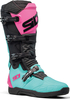 Sidi XPower SC Stivali da motocross,  nero-rosa-verde,  dimensione 49 per uomo