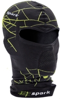 Spark Mono Spider Balaclava,  nero-giallo per uomo
