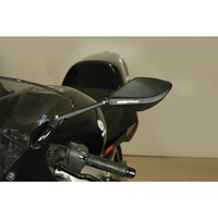 Specchio carente HIGHSIDER TOREZZO con segnali di svolta a LED,  nero