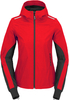 Spidi Armor Light Felpa con cappuccio da moto da donna,  nero-rosso,  dimensione S per donne