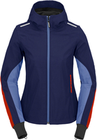 Spidi Armor Light Felpa con cappuccio da moto da donna,  rosso-blu,  dimensione M per donne