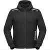 Spidi Armor Light Felpa con cappuccio da moto,  nero,  dimensione XL per uomo