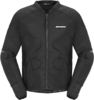 Spidi Armored Tex Giacca tessile moto,  nero,  dimensione XL per uomo