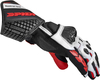 Spidi Carbo 5 Guanti da moto,  nero-bianco-rosso,  dimensione XL per uomo