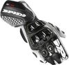 Spidi Carbo Kangaroo Guanti da moto,  nero-bianco,  dimensione M