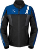 Spidi Corsa H2Out impermeabile Giacca tessile moto da donna,  nero-blu,  dimensione XS per donne