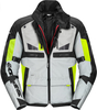 Spidi Crossmaster Giacca tessile moto,  bianco-giallo,  dimensione M per uomo