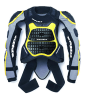 Spidi Defender Armor Jacket Giacca Protector,  nero-giallo,  dimensione 145 cm 155 cm 160 cm per uomo