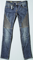 Spidi Denim Lady Racer Slim Fit Jeans da moto da donna,  blu,  dimensione 3XL per donne