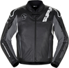 Spidi DP Progressive Giacca di pelle da moto,  nero-bianco,  dimensione 56 per uomo