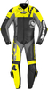 Spidi DP-Progressive Perforated Pro Costume intero in pelle per moto,  nero-giallo,  dimensione 58