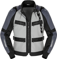 Spidi Enduro Pro Giacca in tessuto da moto,  grigio,  dimensione XL per uomo