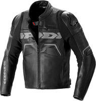 Spidi Evorider 2 Giacca in pelle motociclistica,  nero,  dimensione 48