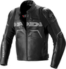 Spidi Evorider 2 Giacca in pelle motociclistica,  nero,  dimensione 56