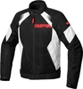 Spidi Flash Evo Net WindOut Giacca tessile motociclistica,  nero-bianco,  dimensione L