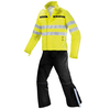 Spidi H2 Life Pioggia due pezzi costume,  nero-giallo,  dimensione S per uomo