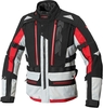 Spidi H2Out Allroad Giacca tessile motociclistica,  nero-grigio-rosso,  dimensione M per uomo