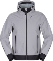 Spidi Hoodie Shell Giacca funzionale,  nero-grigio,  dimensione 3XL per uomo