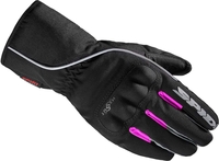 Spidi WNT-2 Guanti da moto da donna,  nero-rosa,  dimensione XL per donne