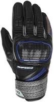 Spidi X-Force Guanti da moto,  nero-blu,  dimensione M per uomo
