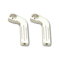 Stile piatto Ritz Alu-Riser,  scostamento,  150 mm di altezza,  lucido,  1 pollice,  argento