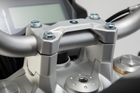 SW-Motech Alzata a barra - H=30 mm. BMW F 850 GS/Adv,  F 900 GS.,  argento