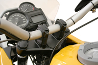 SW-Motech Bar riser - H=30 mm. Black. BMW R 1200 GS/Adv,  F 800 GS Adv.,  nero