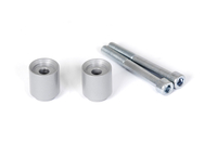 SW-Motech Bar riser - H=30 mm. Silver. BMW F700GS,  F800GS/Avventura.,  argento