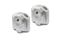 SW-Motech Bar riser per manubrio Ø 28 mm - H=30 mm.,  argento