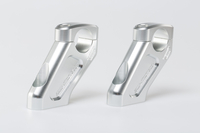 SW-Motech Barra posteriore - H=20 mm. Schienale 30 mm. BMW R1200GS.,  argento