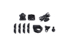 SW-Motech Kit di montaggio GPS universale con T-Lock - Incluso braccio di presa da 2",  per filettatura manubrio/specchietto