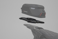 SW-Motech PRO kit adattatore anello serbatoio per STREET-RACK - Per borse serbatoio PRO. Con piastra adattatrice. Nero.,  nero