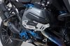 SW-Motech Protezione cilindro - Nero/Argento. Modelli BMW R 1200 (12-18).,  nero