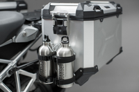 SW-Motech TRAX set di bottiglie 2 - Per supporto accessorio TRAX. Inkl. 2x bottiglia da 0, 6 l.