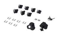 SW-Motech TRAX set di serrature con protezione antifurto EVO - 9 serrature abbinate,  2 chiavi. Protezione antifurto.