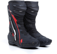 TCX S-TR1 Stivali da moto,  nero-bianco-rosso,  dimensione 45 per uomo