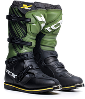 TCX X-Blast 2023 Stivali Motocross,  nero-verde-giallo,  dimensione 41 per uomo