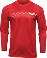 Thor Sector Minimal Maglia Motocross Giovanile,  rosso,  dimensione XL