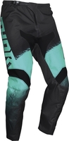 Thor Sector Vapor Pantaloni Giovani Motocross,  grigio-verde,  dimensione XS