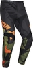 Thor Sector Warship Pantaloni Giovani Motocross,  verde-arancione,  dimensione XS per uomo